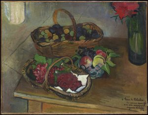 Natura morta: frutta e fiori da Marie Clementine (Suzanne) Valadon